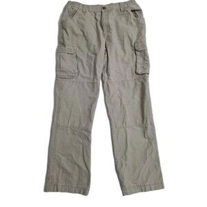 Redhead Men's 38x34 Cargo Pants Khaki Work Utility Outdoors Canvas Double Knee